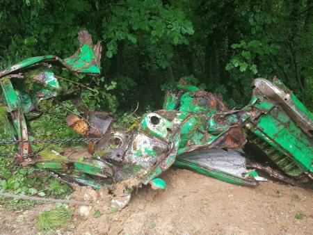 Sanacija črnega odlagališča – Banova jama 012